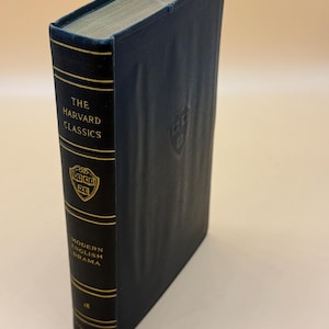 Modern English Drama 1909 Collier Publishing The Harvard Classics Fabrikoid Edition Elizabethan Literature Classic Literature Book Gifts