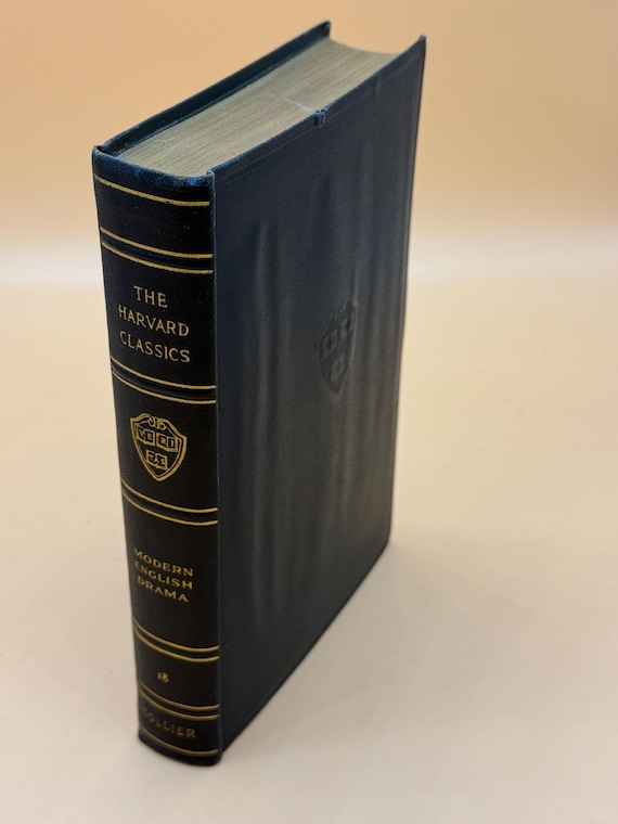 Modern English Drama 1909 Collier Publishing The Harvard Classics Fabrikoid Edition Elizabethan Literature Classic Literature Book Gifts