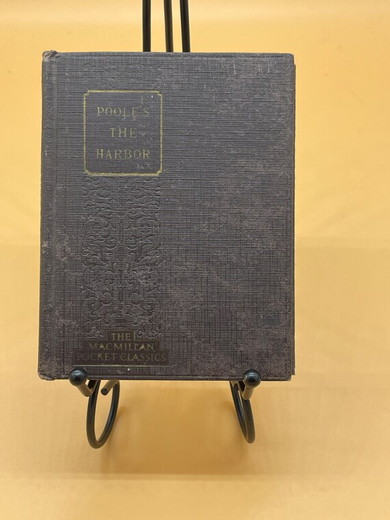 Rare Books The Harbor by Ernest Poole 1925 MacMillan Publishing Classic Literature Fiction Novel Gift Books for Collectors Library