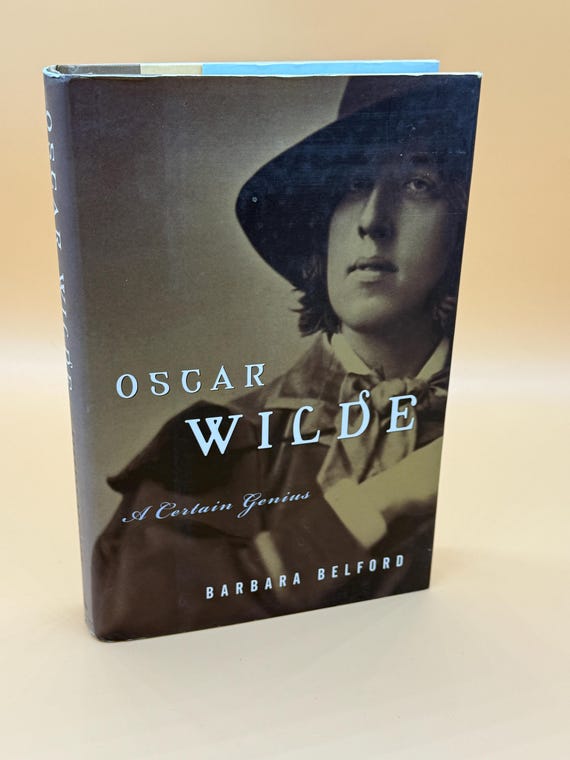 Oscar Wilde A Certain Genius by Barbara Belford 200 Random House Publishing Biography book gifts Literary biographies
