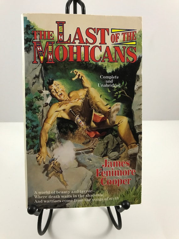 Classic Literature The Last of The Mohicans by James Fenimore Cooper Historical Fiction Books Used Vintage Fiction Books for Readers