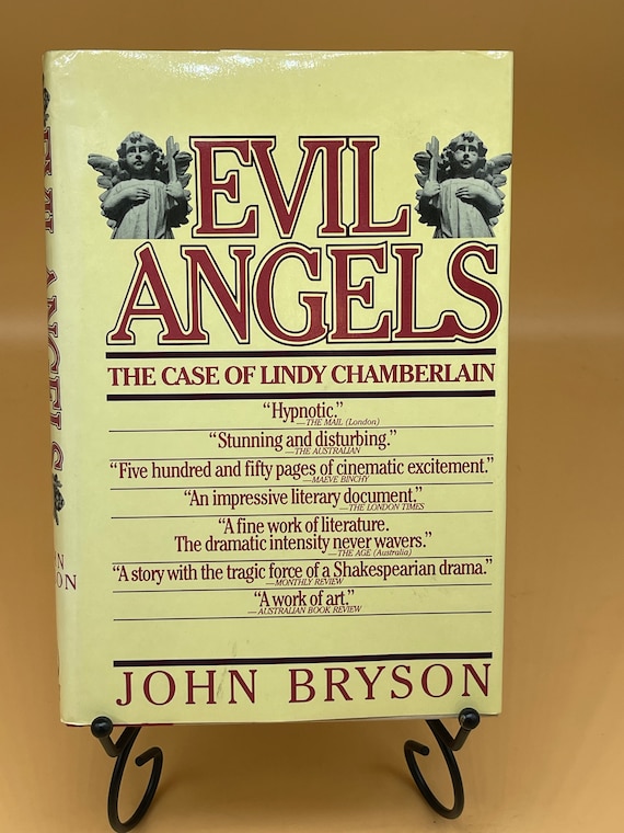 True Crime Books Evil Angels The Case of Lindy Chamberlain by John Bryson 1985 Summit Books Crime History Books Gifts for Readers