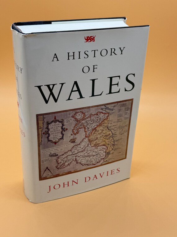 A History of Wales by John Davies First Edition 1993 Penguin Press British history books Welsh history English history book gifts