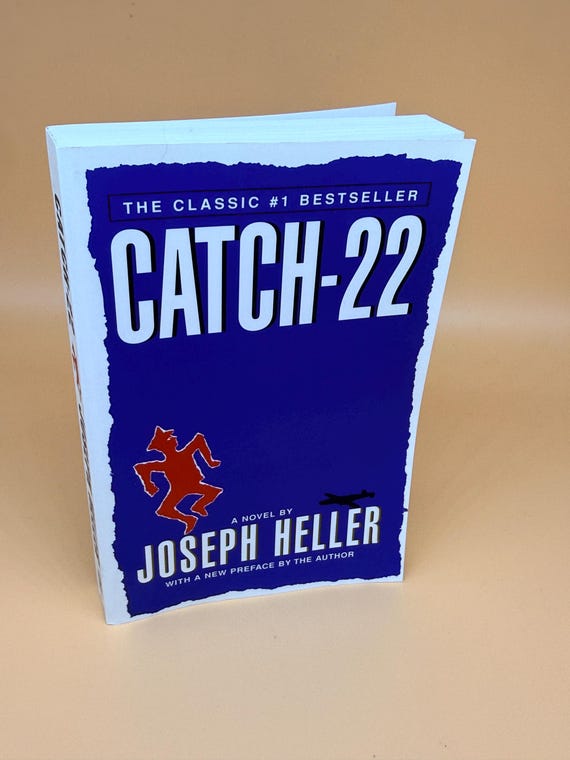 Catch 22 a Novel by Joseph Heller with author preface 1996 Scribner Publishing Classic war novels