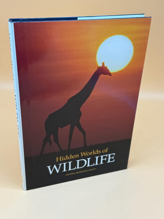 Hidden Worlds of Wildlife 1990 National Geographic Society Publishing Wildlife books animal books nature books natural history books