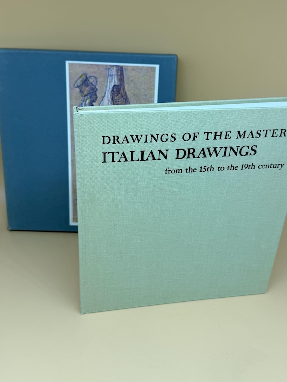 Drawings of the Masters Italian Drawings 1962 Sherwood Publishing Art history books Italian art coffee table books