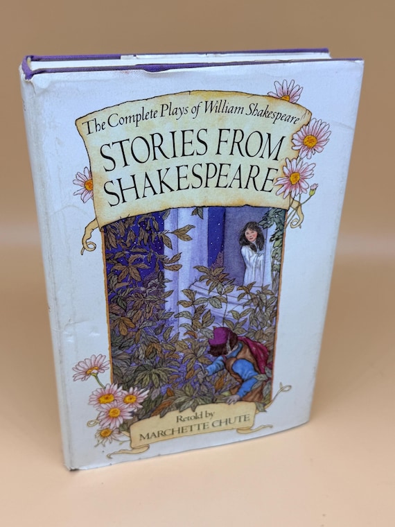 Stories From Shakespeare Complete Plays Intro reading  as retold by Marchette Chute 1979 Collins Publishing Classic Literature book gifts