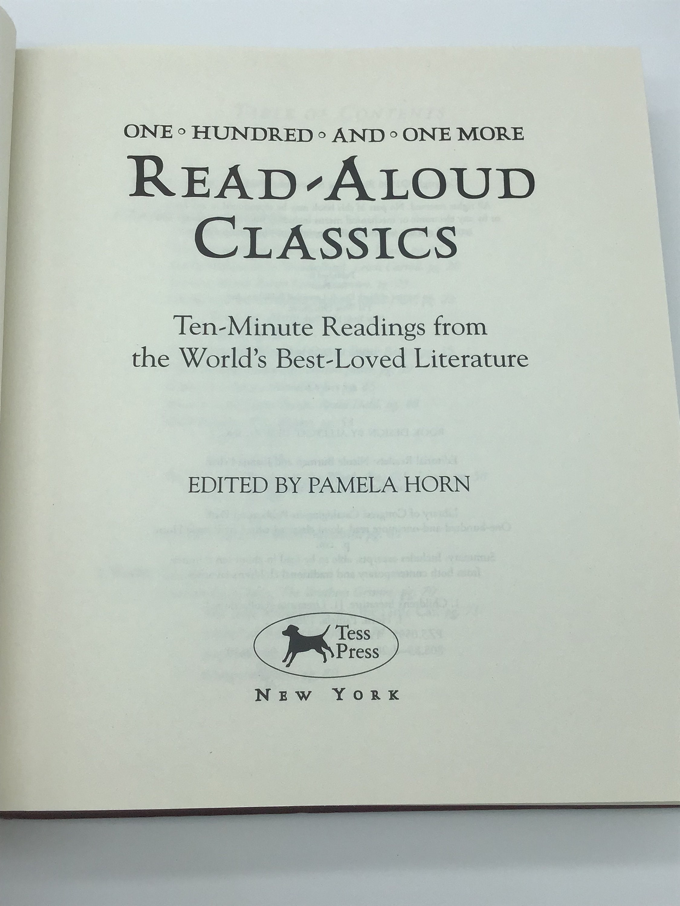 One Hundred And One More Read Aloud Classics