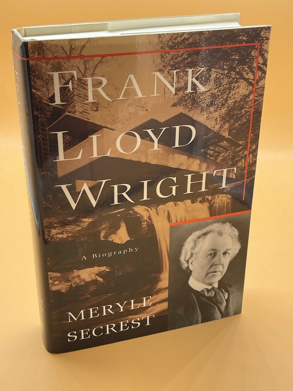 Biography Books Frank Lloyd Wright a Biography by Meryl Secrest 1992 Knopf Publishing Architectural Book Gifts Architectural Design