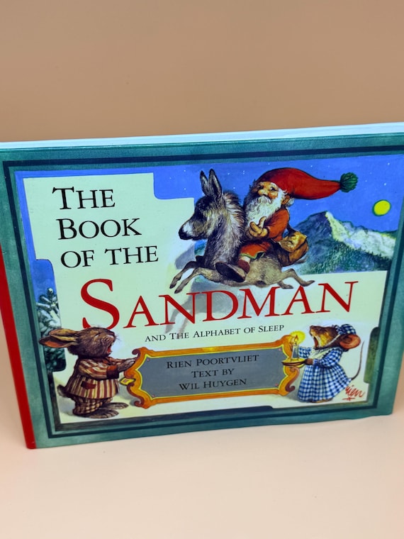 The Book of the Sandman and The Alphabet of Sleep by Rien Poortvliet 1989 Harry Abrams Publishing rare childrens gift books