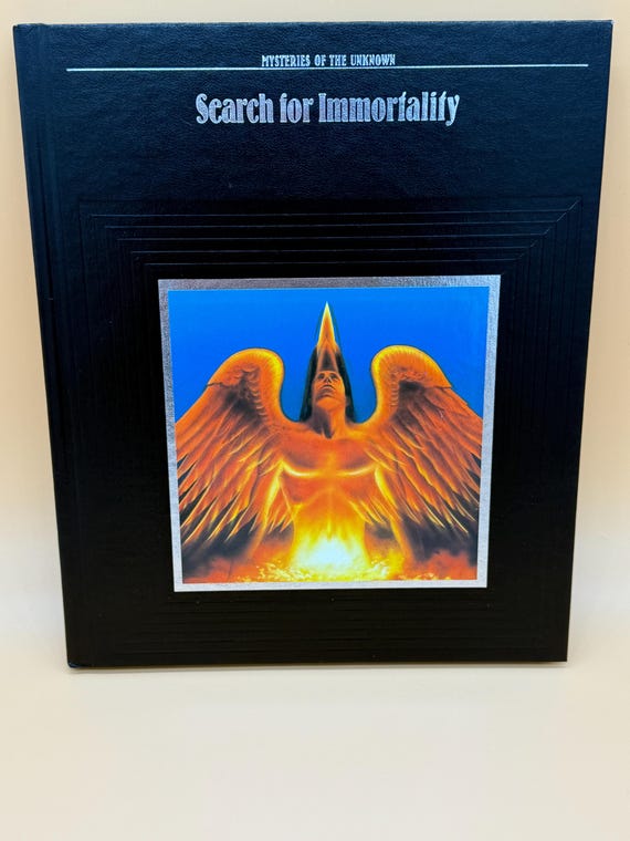 Search For Immortality 1989 Time Life Mysteries of the Unknown series Mystic books psychic books Eternal Youth metaphysical book gifts