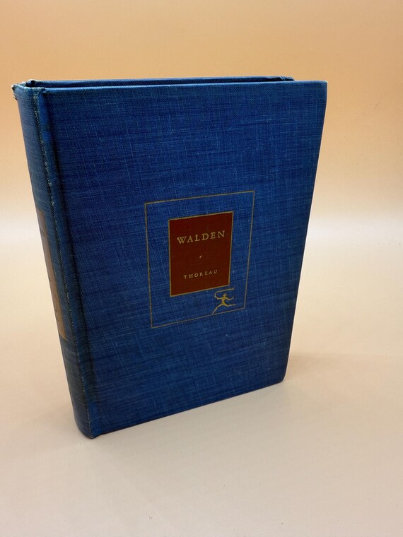 Walden & Other Writings by Henry David Thoreau Modern Library circa 1950's Naturalists book gifts Nature books Nature writings book gifts