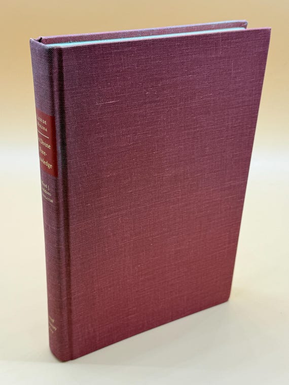 On Divine Knowledge Part lV of the Concordia Alfred J. Freddoso translator 1988 Cornell University Press Theology Philosophical Rare Books
