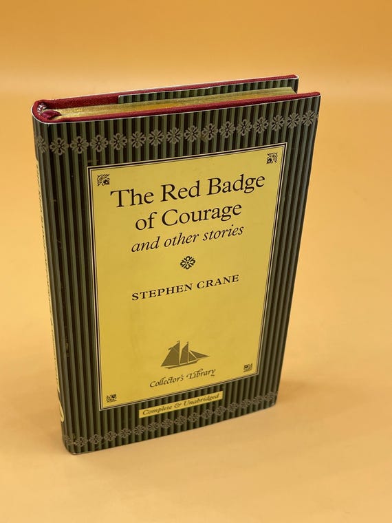 The Red Badge of Courage and other stories by Stephen Crane 2004 B&N Books Collectors Library Classic Literature Gift Books for Readers