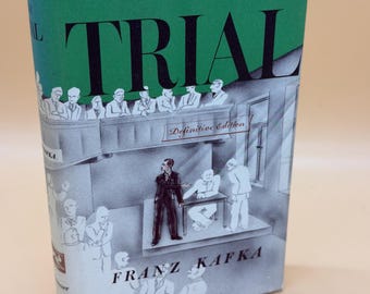 The Trial by Franz Kafka 1978 Knopf Publishing Classic Literature Literary book gifts