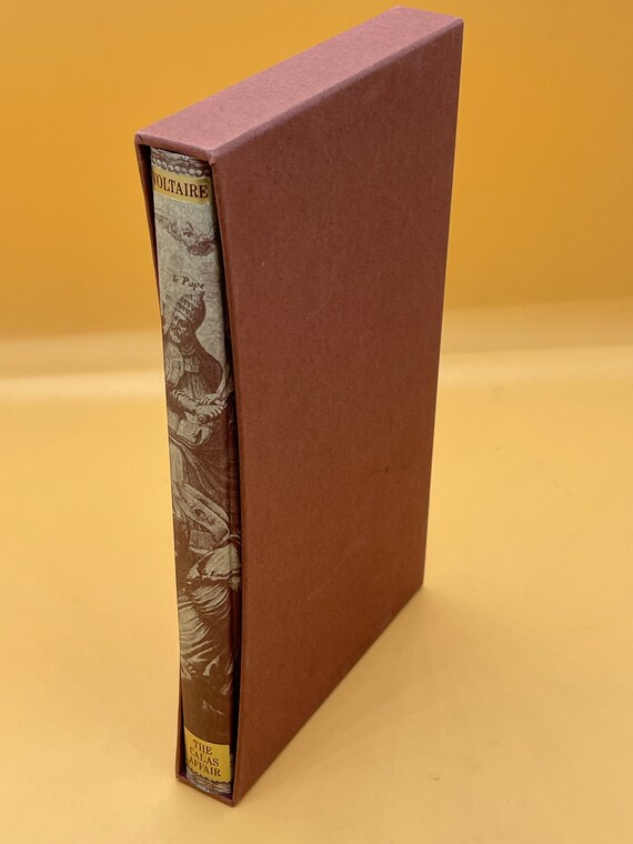 True Crime History Books The Calas Affair A Treatise on Tolerance by Voltaire  1994 Folio Society Illustrated  hardcover w clipcase