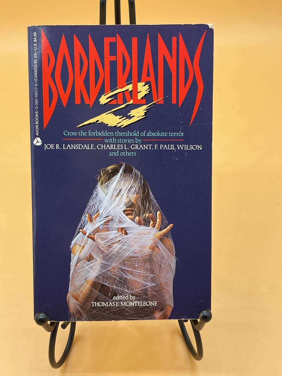 Borderlands 2 First Printing Avon Books Dec. 1991 MM PB Horror Stories ...