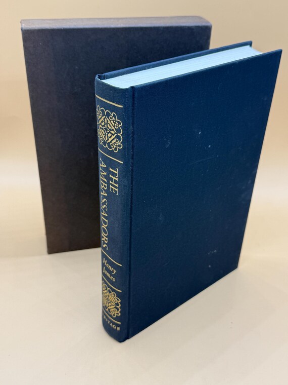 The Ambassadors by Henry James 1963 Heritage Press Classic Literature Literary gift books