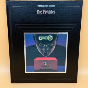 The Psychics Mysteries of the Unknown series Time Life Books 1989 Metaphysical Books Psychic book gifts paranormal books Spirituality