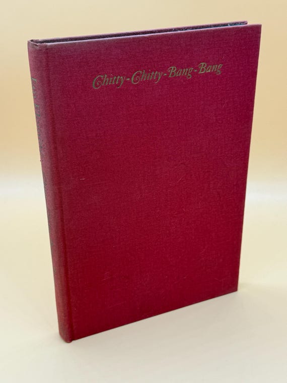 Chitty Chitty Bang Bang The Magical Car by Ian Fleming 1964 Random House Publishing Classic Literature gift books