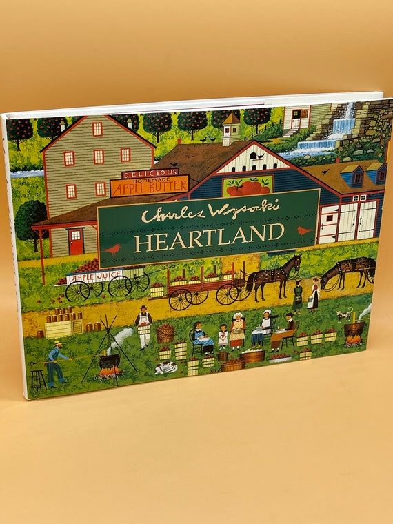 Art Books Charles Wysocki Heartland The Greenwich Workshop Collection 1994 hardcover Wysocki Gift Books for Readers Art Gifts Used books