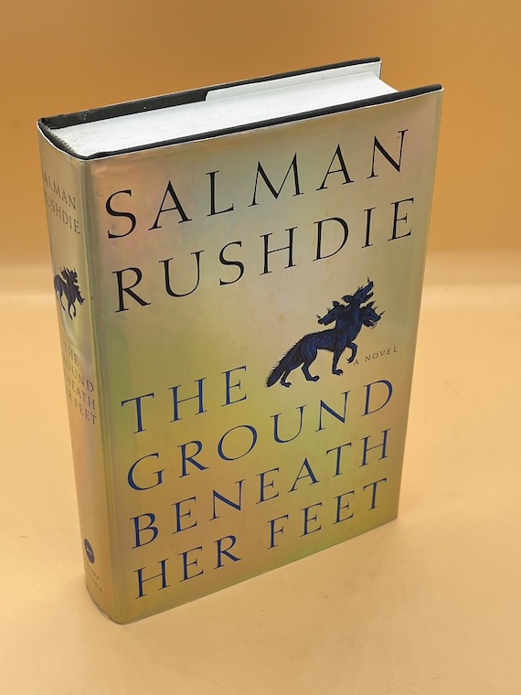 Fiction Novels The Ground Beneath Her Feet a Novel by Salman Rushdie Knopf Publishing 1999 Used Collectible Books Literature Used Books