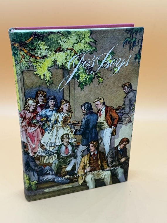 Jo's Boys by Louisa May Alcott Circa 1970's Illustrated Jr Library Kingsport Press for Grosset & Dunlap original publisher in 1949 rare book