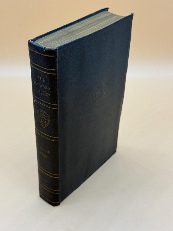 Virgil's Aenaid Translated by John Dryden 1909 Collier Publishing The Harvard Classics Fabrikoid Edition epic poems Latin poems rare books