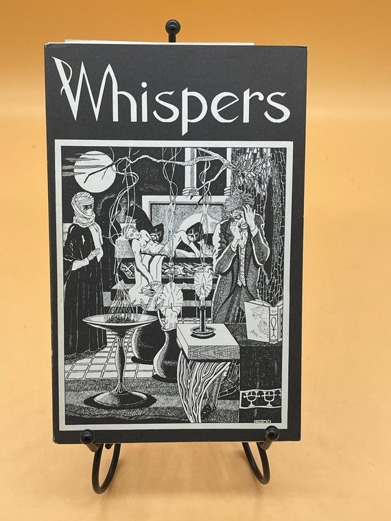 Rare Horror Books Whispers Editor Stuart David Schiff Volume Two Number 2-3 June 1975  Horror Stories Horror Lovers Gift books for readers