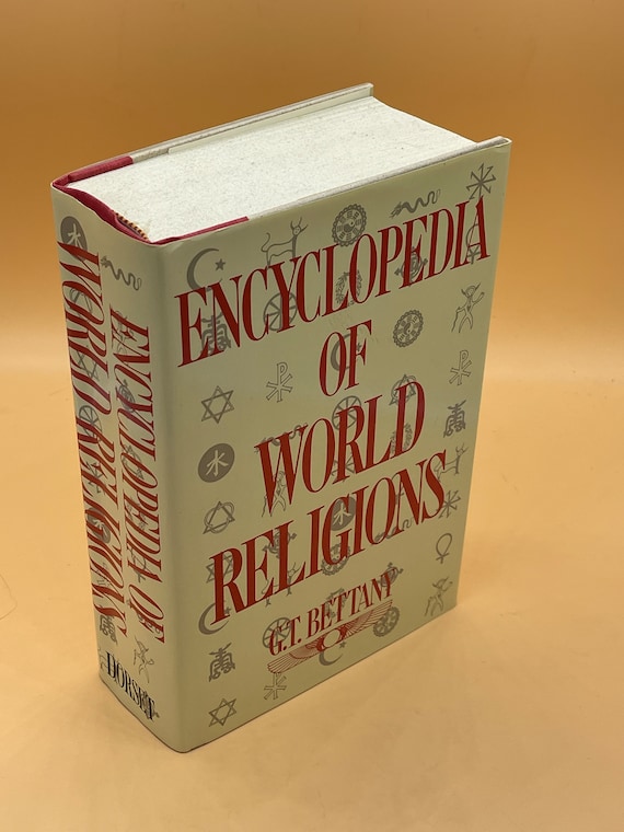 Religious History Encyclopedia of World Religions by G.T. Bettany 1988 Dorset Press hardcover with dust jacket. Religion, Religious history