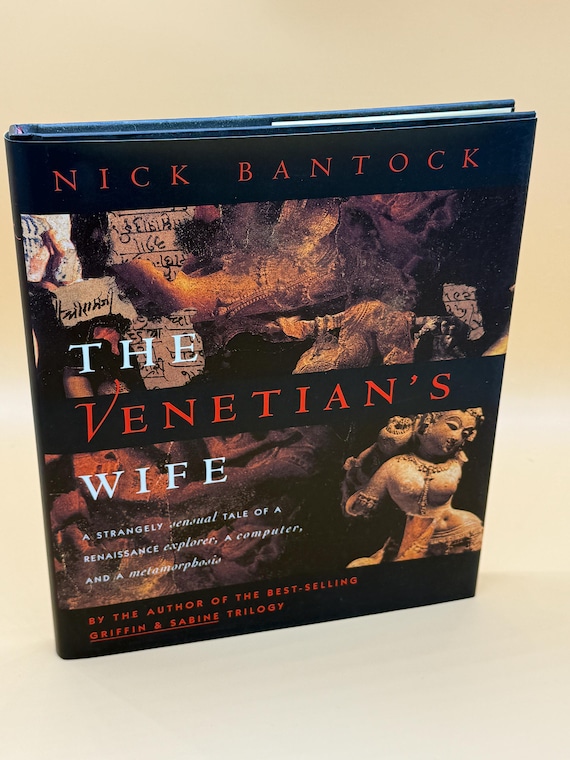 The Venetians Wife by Nick Bantock 1996 Chronicle Books Mystery Gothic Romance book gifts
