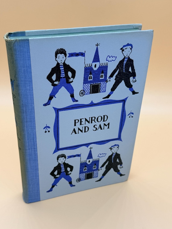 Penrod and Sam by Booth Tarkington 1956 Junior Illustrated Deluxe series Nelson DoubleDay Publishing Childrens books