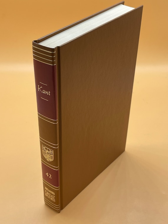 Rare Books Kant The Critique of Pure Reason Practical Reason Critique of Judgement Ethical Treatises 1977 Britannica Philosophy Books