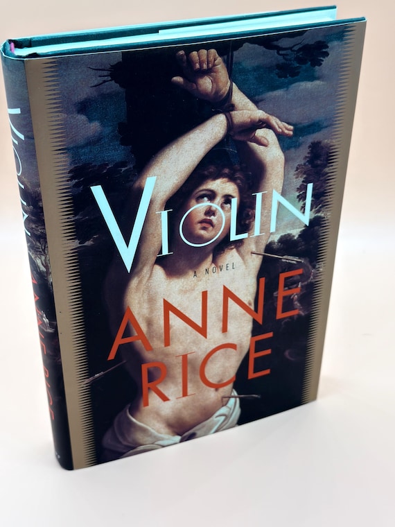 Violin by Anne Rice 1997 Knopf Publishing First Trade Edition Horror books Classic Horror