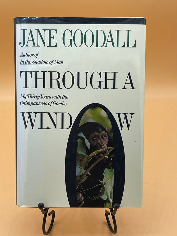 Used Books Through a Window My Thirty Years with the Chimpanzees of Gombe by Jane Goodall Books Animal Books Science Zoology Conservation