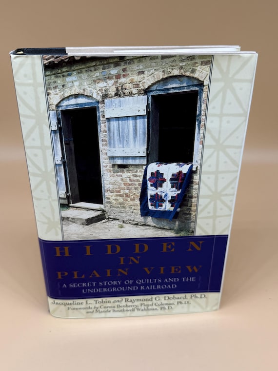 Hidden in Plain View Secret Story of Quilts & The Underground Railroad Civil War history books