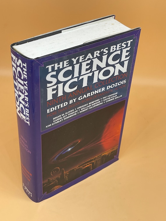 Science Fiction Books The Year's Best Science Fiction Ninth Annual Collection Edited by Gardner Dozois First Edition Sci-Fi Anthology