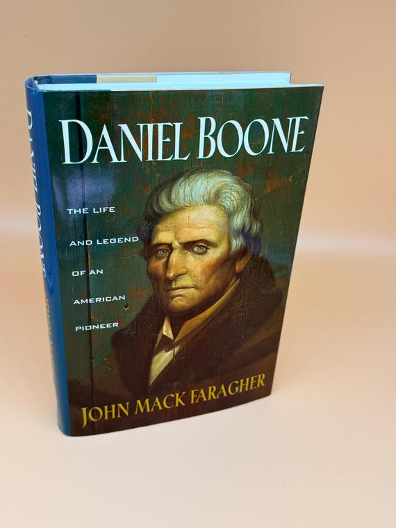 Daniel Boone The Life and Legend of an American Pioneer by J.M. Faragher 1992 Henry Holt First Edition Historical biography books