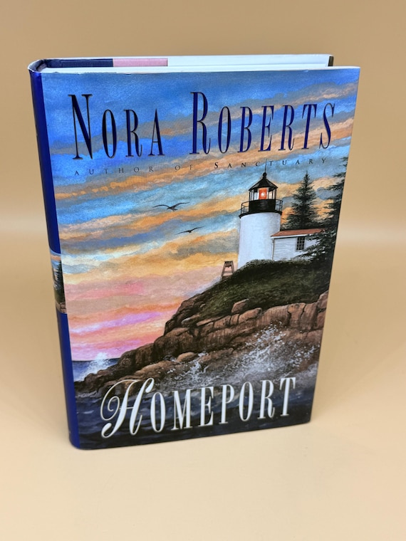 Homeport by Nora Roberts 1998 Putnam Publishing mystery books romance fiction gift books