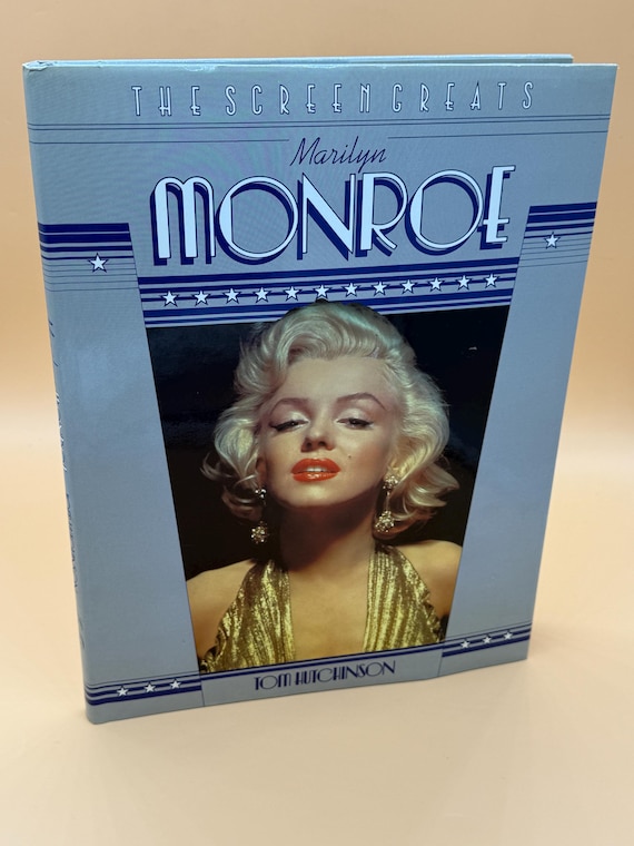 Marilyn Monroe by Tom Hutchinson 1983 Exter Books from The Screen Greats Series Hollywood stars biography books coffee table books