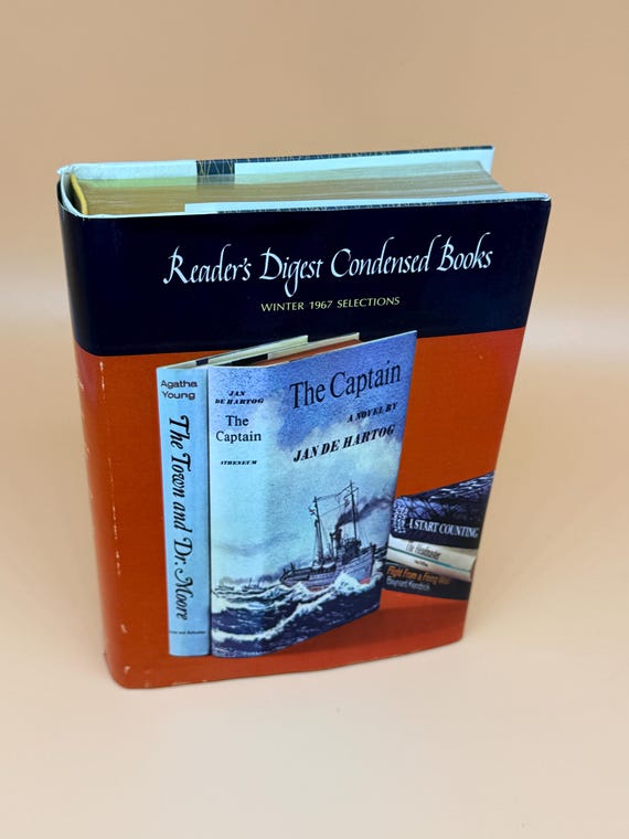First Edition Volume One Readers Digest Condensed Books Winter 1967 Edition Five Classic Novels Literature