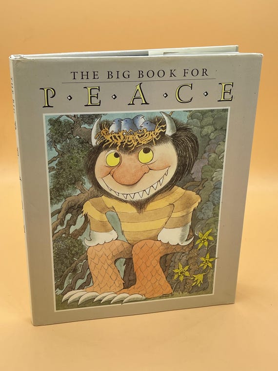 The Big Book for Peace First Edition 1990 Dutton Childrens Books Storybook Gifts for Children Rare Books Childrens Stories Collectible Books