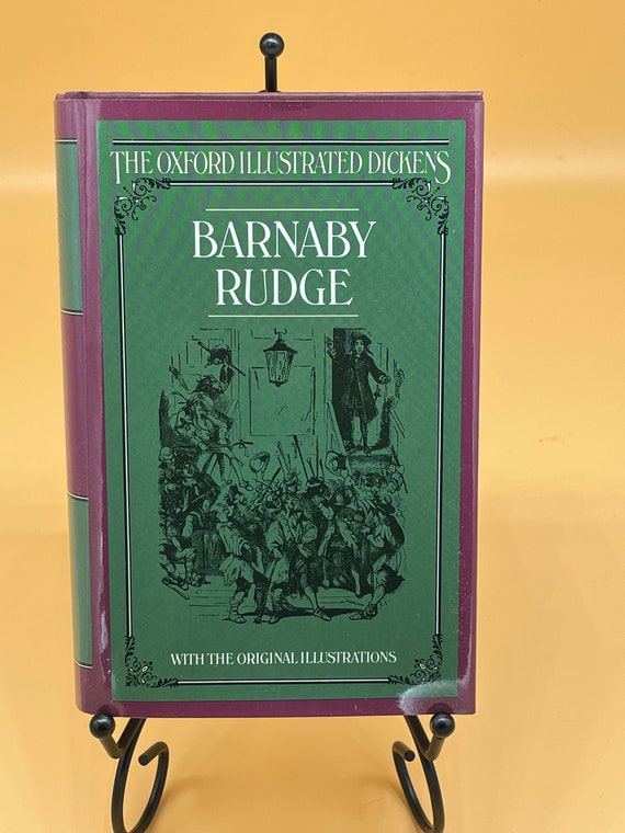 Vintage Books Dickens Books Barnaby Rudge by Charles Dickens Oxford Illustrated Dickens Gifts for Readers Classic Collectible Literature