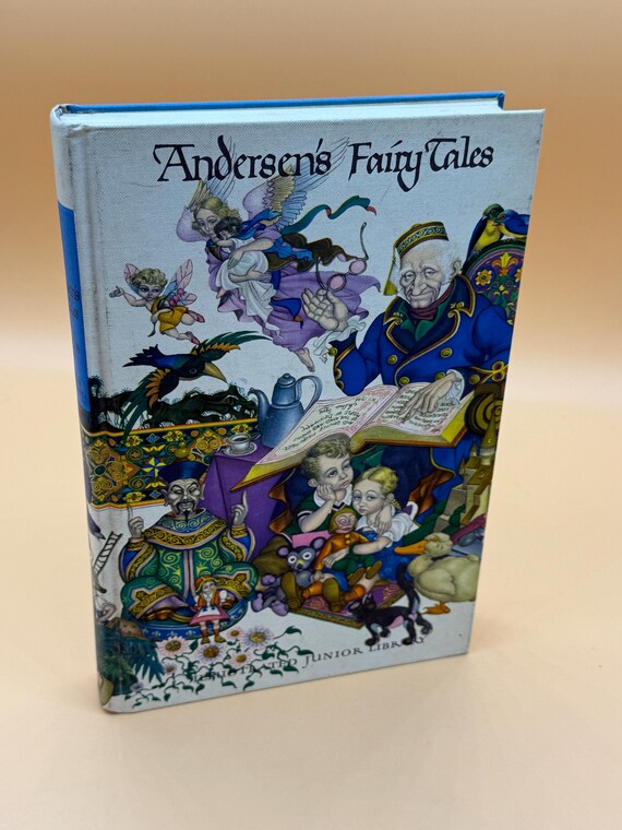 Andersen's Fairy Tales Illustrated Jr Library reprint from Kingsport Press circa 1970's for Grossett & Dunlap original publishers in 1945
