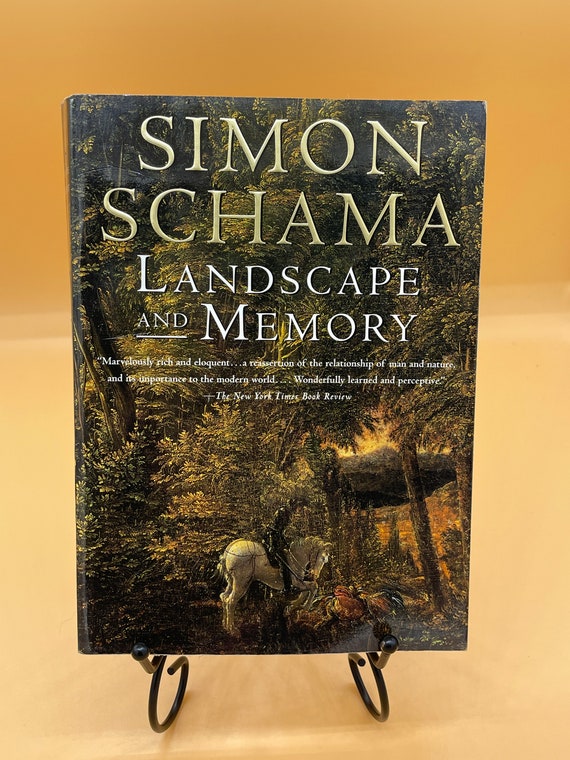 Nature Books Cultural History Landscape and Memory  by Simon Schama  1996 Vintage Books Edition, Paperback Used Books for Readers