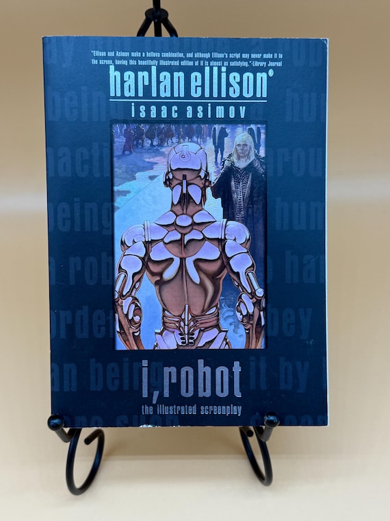 I Robot Isaac Asimov The Illustrated Screenplay by Harlan Ellison 2004 Simon & Schuster Ibook paperback Science Fiction Sci Fi Classics