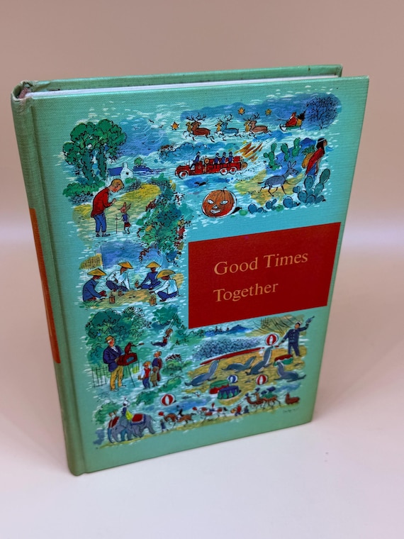 Good Times Together through Golden Windows series 1958 Grolier Publishing children's books vintage Childrens storybooks