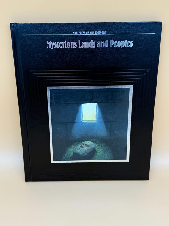 Mysterious Lands and Peoples 1989 Time Life Books Mysteries of the Unknown series Mystical Books Anthroplogy books Metaphysical book gifts