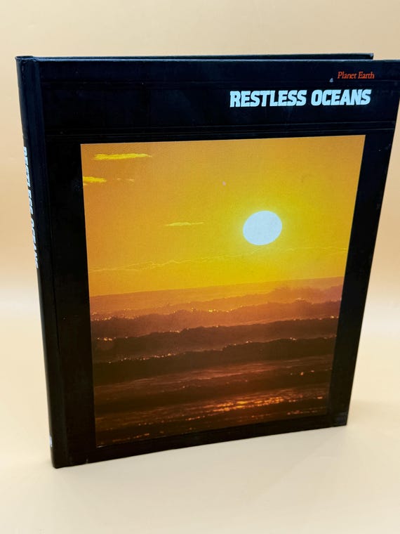 Restless Oceans Planet Earth series Time Life 1983 Science and Nature Natural history books Oceanography