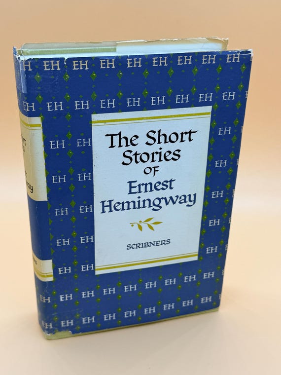 The Short Stories of Ernest Hemingway 1953 Scribners Publishing Classic Literature book gifts